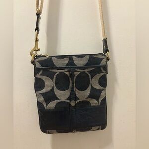 Coach Vintage Denim Crossbody Bag 41722